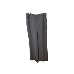 New York & Company Womens Size 12 Tall Dress Trousers Pants Leg Hem Cuffs Office